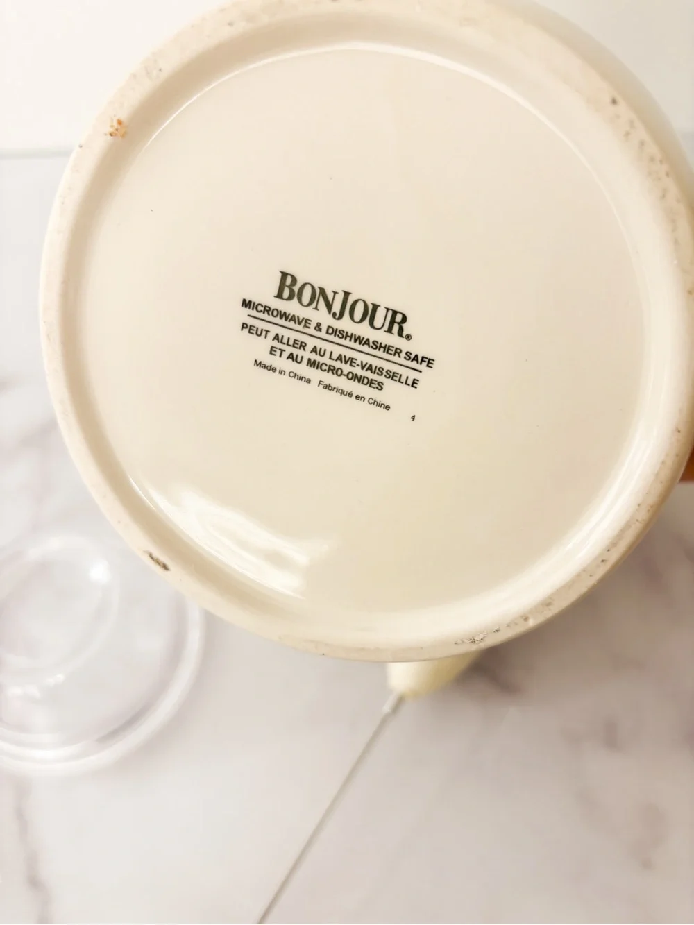 Bonjour Cream Hot Chocolate Mixer Maker with Frother Cream